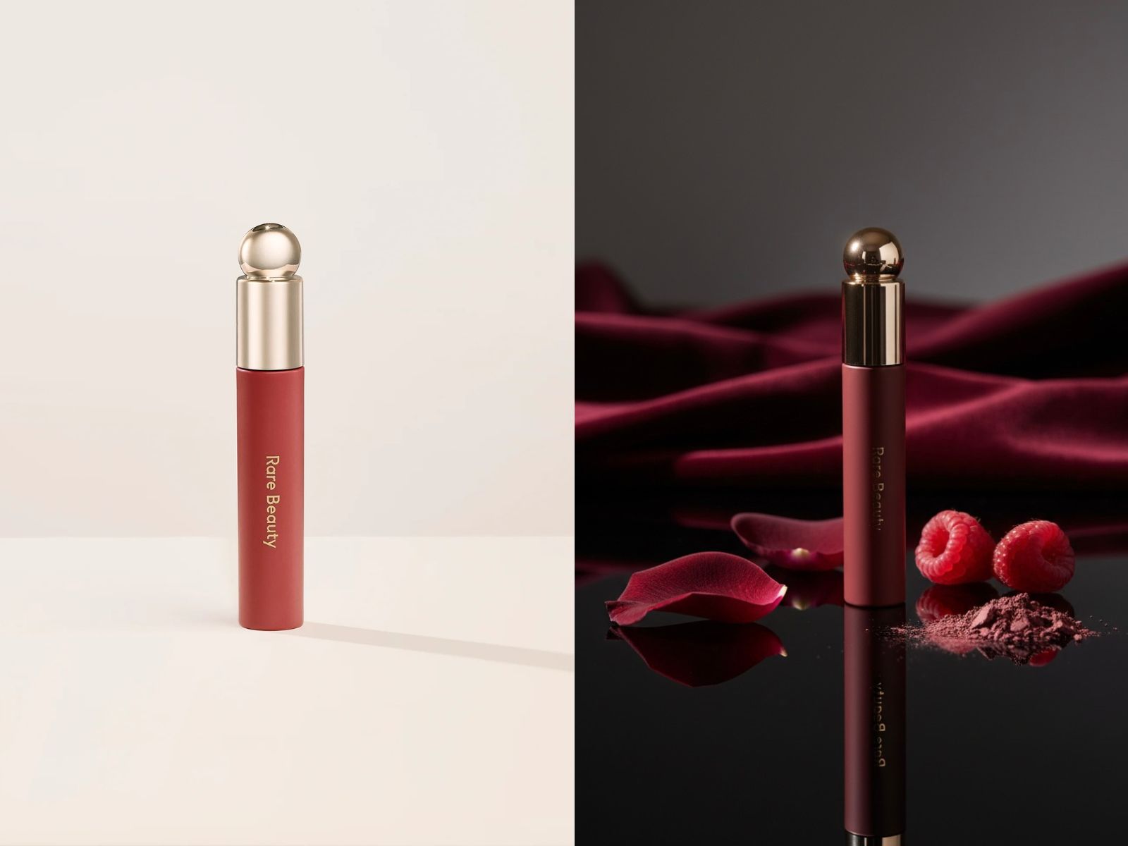 Product photo before and after editing
